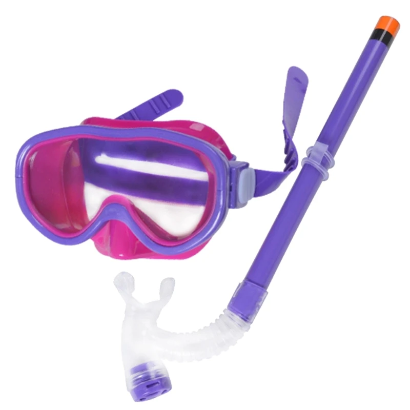 Masker Selam Anak Laki-laki Perempuan Set Snorkel Anak Kacamata Renang Anak-anak Set Masker Snorkel Set Kacamata Snorkeling