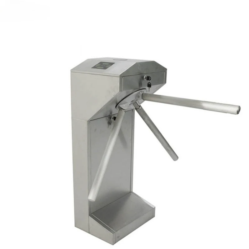 Anti-theft entrance high-quality vertical three-legged card revolving door price three-legged revolving door with access control