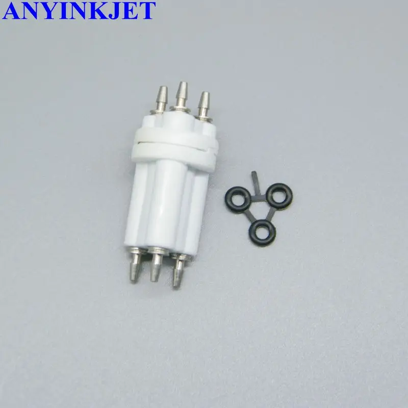 For Linx pigment ink  printhead filter 3 way FLUID CONNECTOR FA20254 for linx 4800 4900 6200 6800 6900 7300 7900 CIJ printer