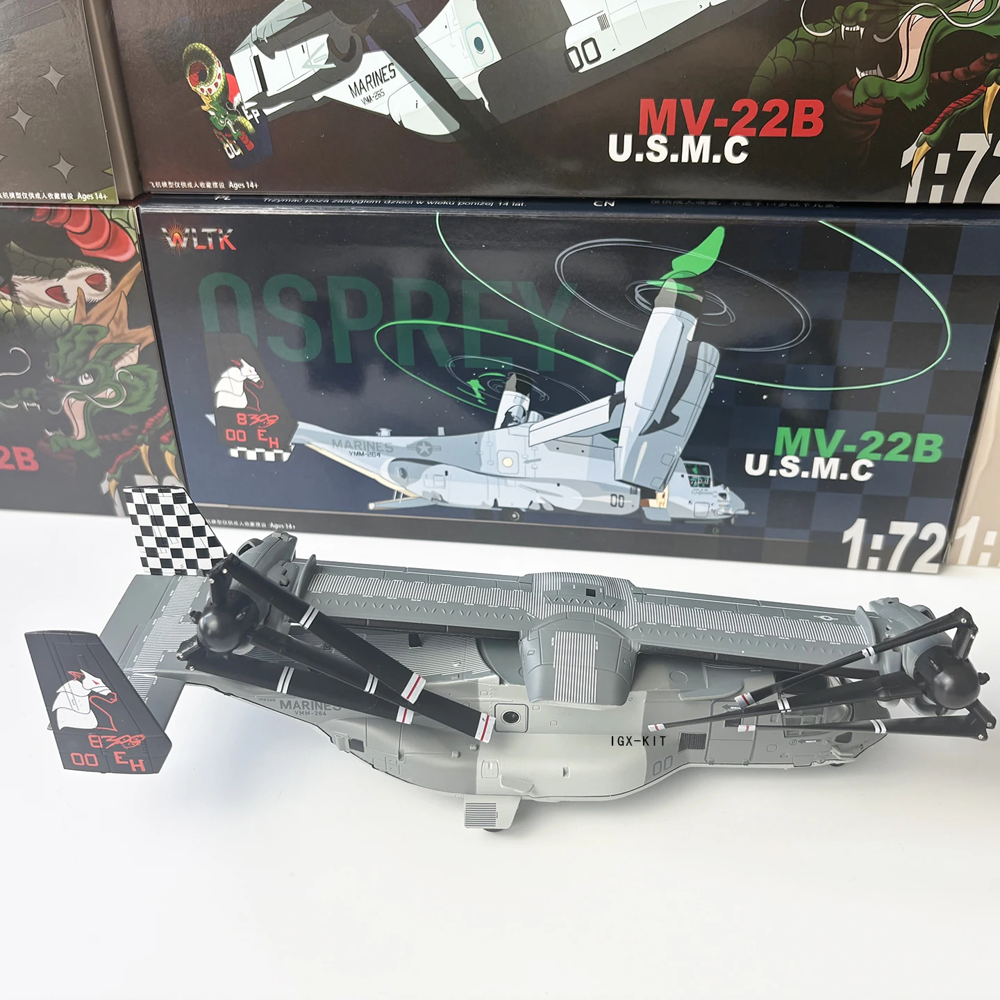 1:72 Scale MV-22B Transport He - đánh giá và giá Model Kit Helicopter