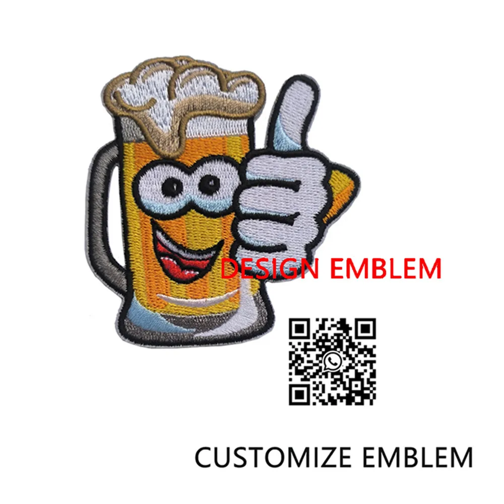 Netherlands Carnival Kruikenstad Emblem Patches for Clothing Iron on Embroidered Sew Applique Patch 11-11 Badge