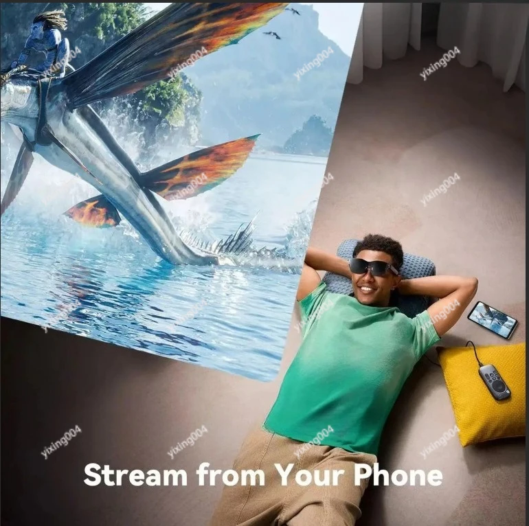 Portable Smart AR Eyeglasses, Plug And Play Intelligent Terminal With Rich Content Ecosystem