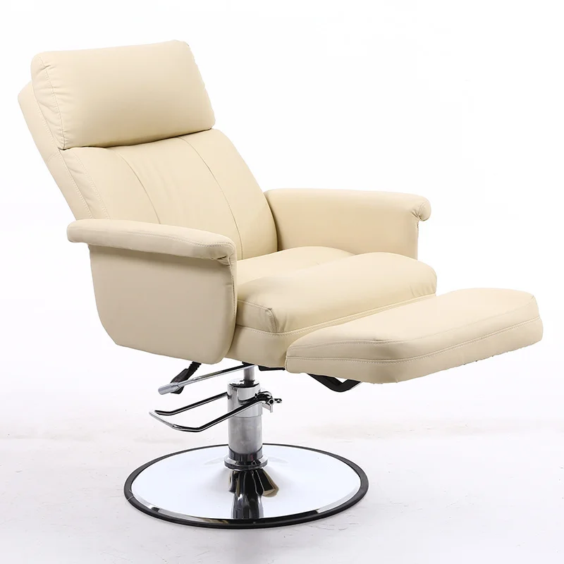 Hydraulic Lifting Beauty Eyelash Computer Barber Chairs Swivel Hairdressing Chair Pedicure Backrest Cadeira Commercial Furniture