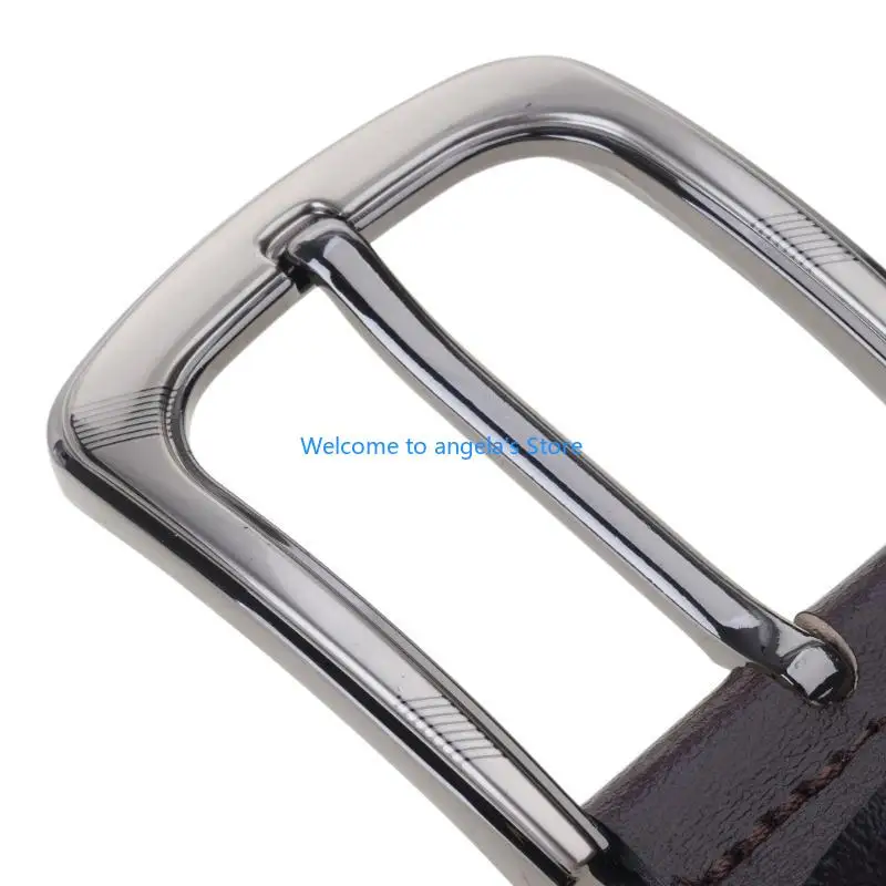 X4YC حزام فاسق أبازيم معدنية بديلة لشق واحد لأزياء الرجال