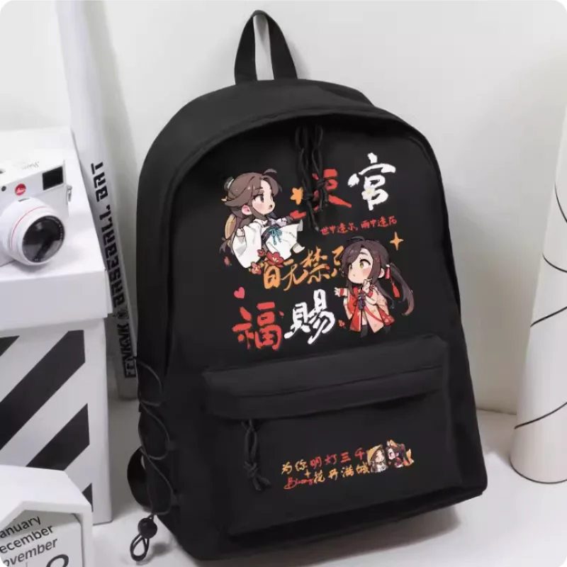 Anime Tian Guan Ci Fu Huacheng Xielian Schoolbag Backpack High-capacity Computer Casual Shoulder Bag Student Messenger Bag 756