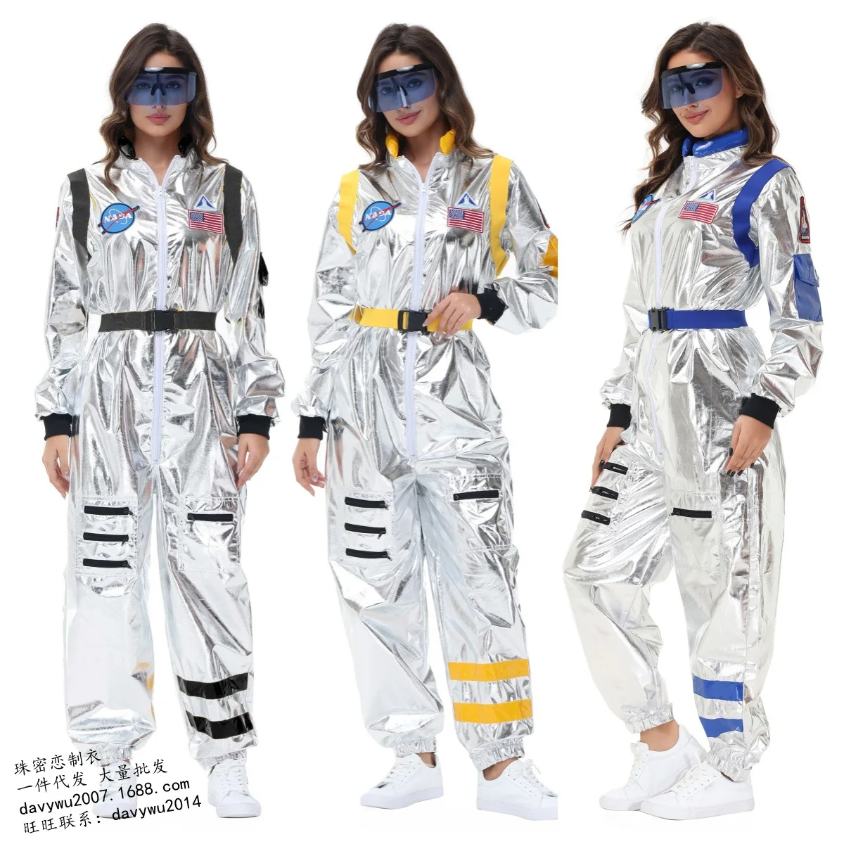 

Halloween Carnival Wandering Earth Space Suit Pilot CoS Word Astronaut Costume Astronaut Clothes