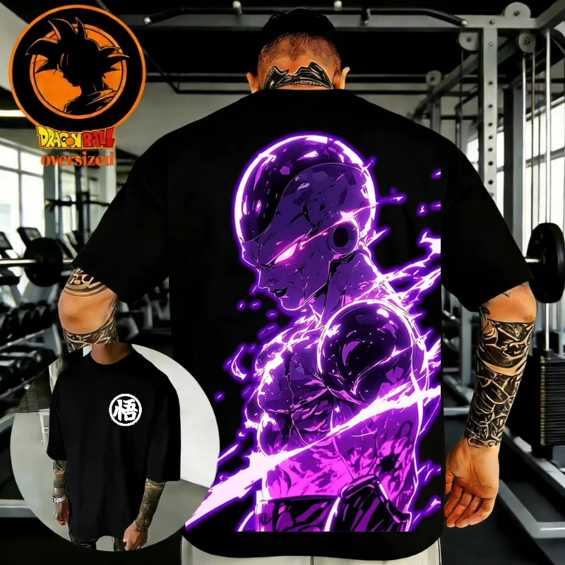 

Летняя футболка унисекс 2026 года в стиле ретро Dragon Ball, высококачественная хлопковая мужская футболка оверсайз с принтом Felisaz, повседневная детская рубашка