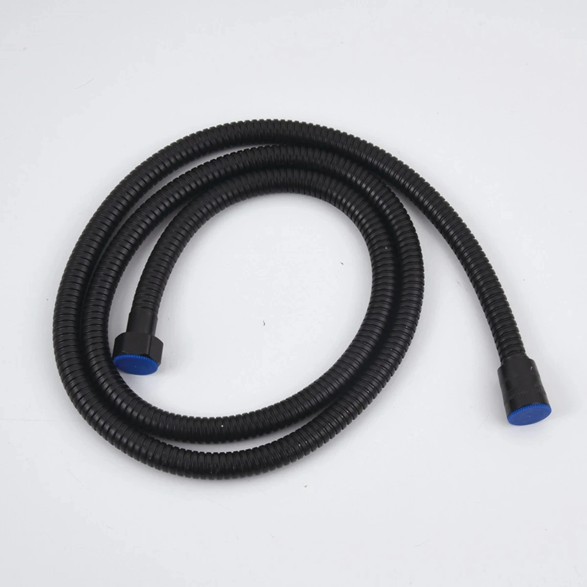 1.5/2.0M Double Lock Matt Balck SUS 304 Black Pipe Fittings Explosion- Proof BathTube Bathroom Flexible Shower Hose