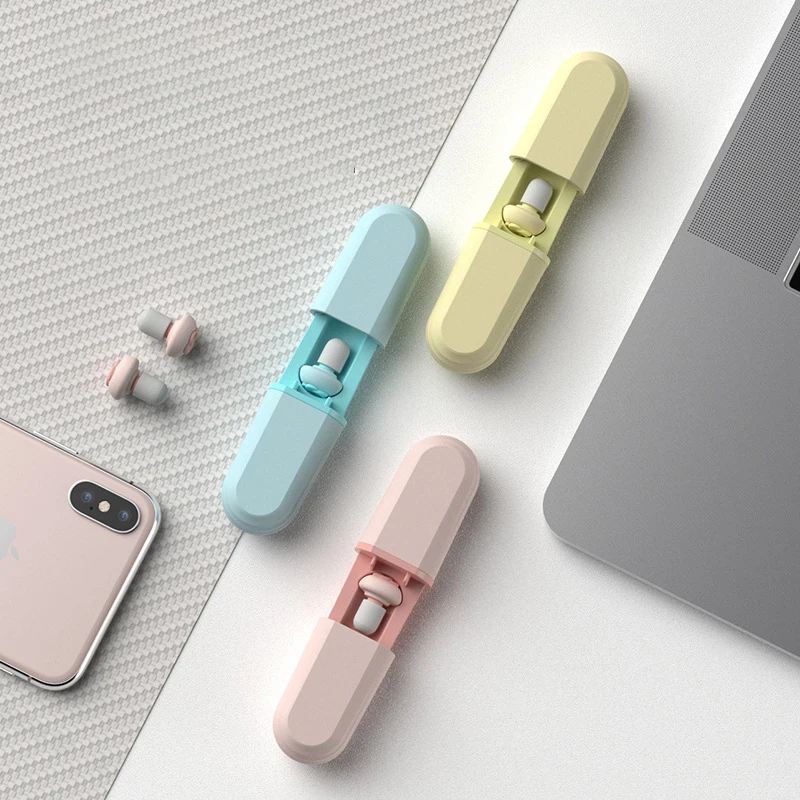 

Sleep Earplug Noise Reduction Silicone Ears Plug Canceling For Small Ear Canal Women Memory Foam Sound Insulation Tapones Oidos