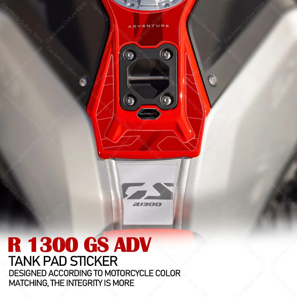 

For R 1300 GS ADV r1300gs adv Motorcycle Accessories Tank Pad Protection Sticker Protector 3D Resin Sticker