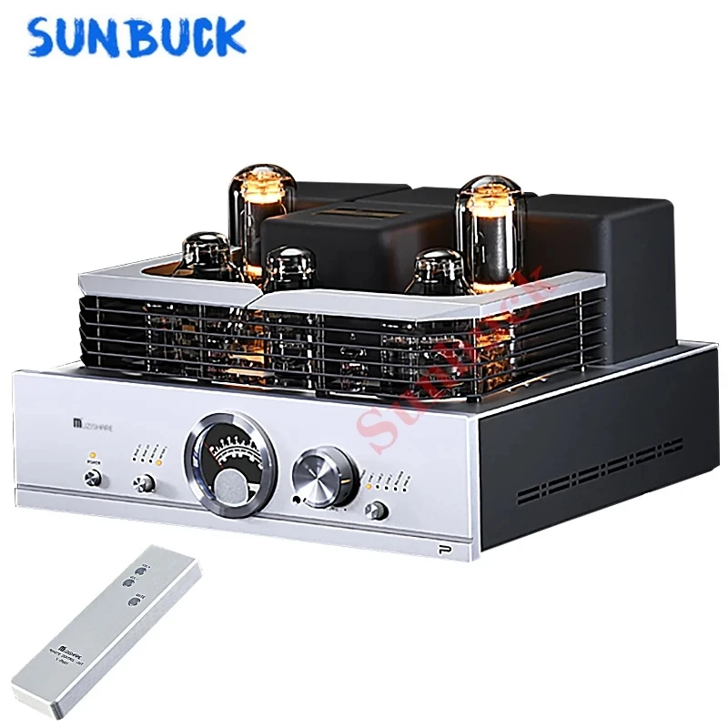 Sunbuck 12AX7 6SN7 5U4G 300B push 845 805 211 Class A Vacuum Tube Power Amplifier handmade 2.0 50W Balance Tube Power Amplifier