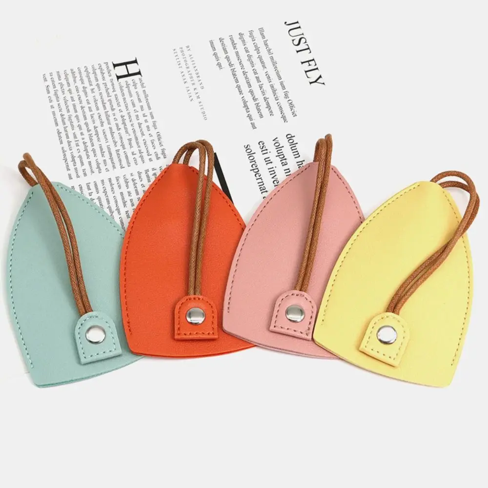 

Solid Color Pull Out Keychain Pouch Key Bag Waterproof Housekeepers Key Holder PU Leather Key Holder Case PU Key Wallets Women