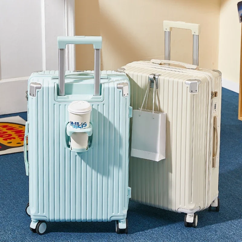 

Luggage Trolley Case 22 Inch Multifunctional portable mute Durable Password Travel Suitcases Universal Wheel