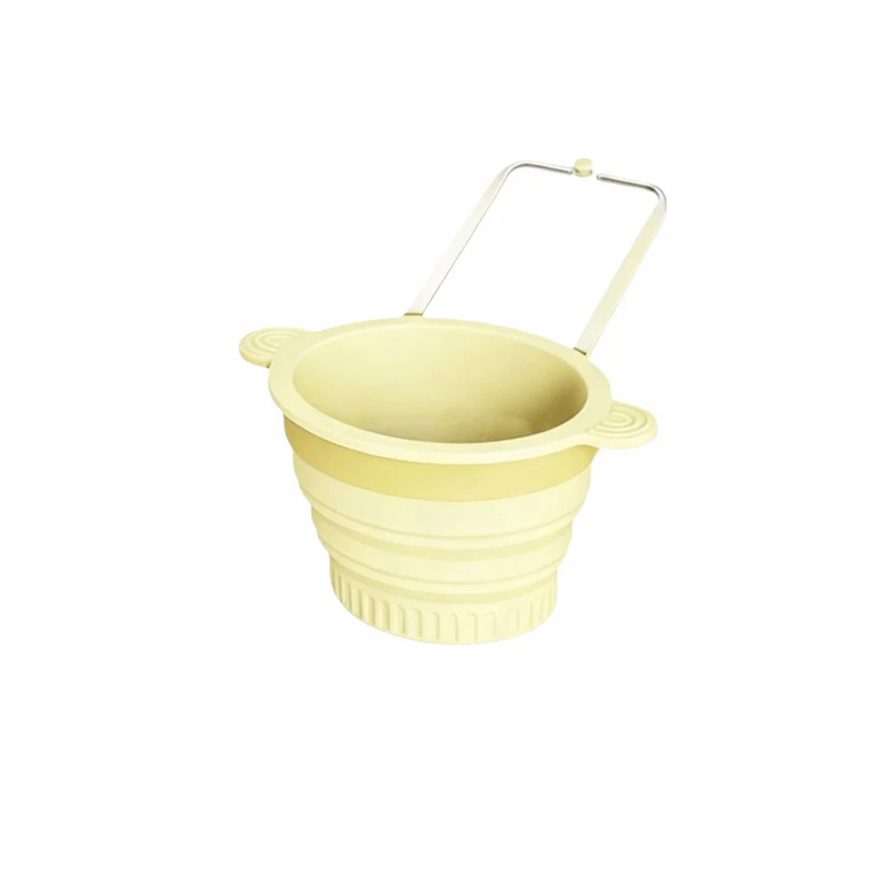 

Durable Silicone Silicone Strainer Basket Reusable Multi-functional Water Filter Basket Self-Cleaning Press Dumping
