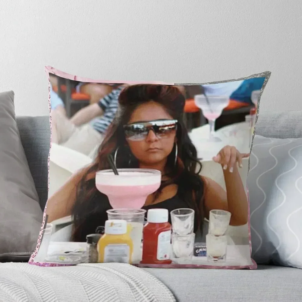 

Snooki mood Throw Pillow christmas pillowcases Cushions For Sofa christmas ornaments 2025 pillow