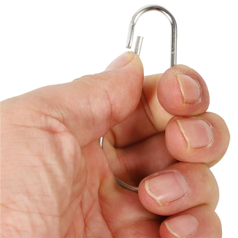 

ABWR-Lot Of 300 Iron Shower Curtain Hooks Rings Pear Clips