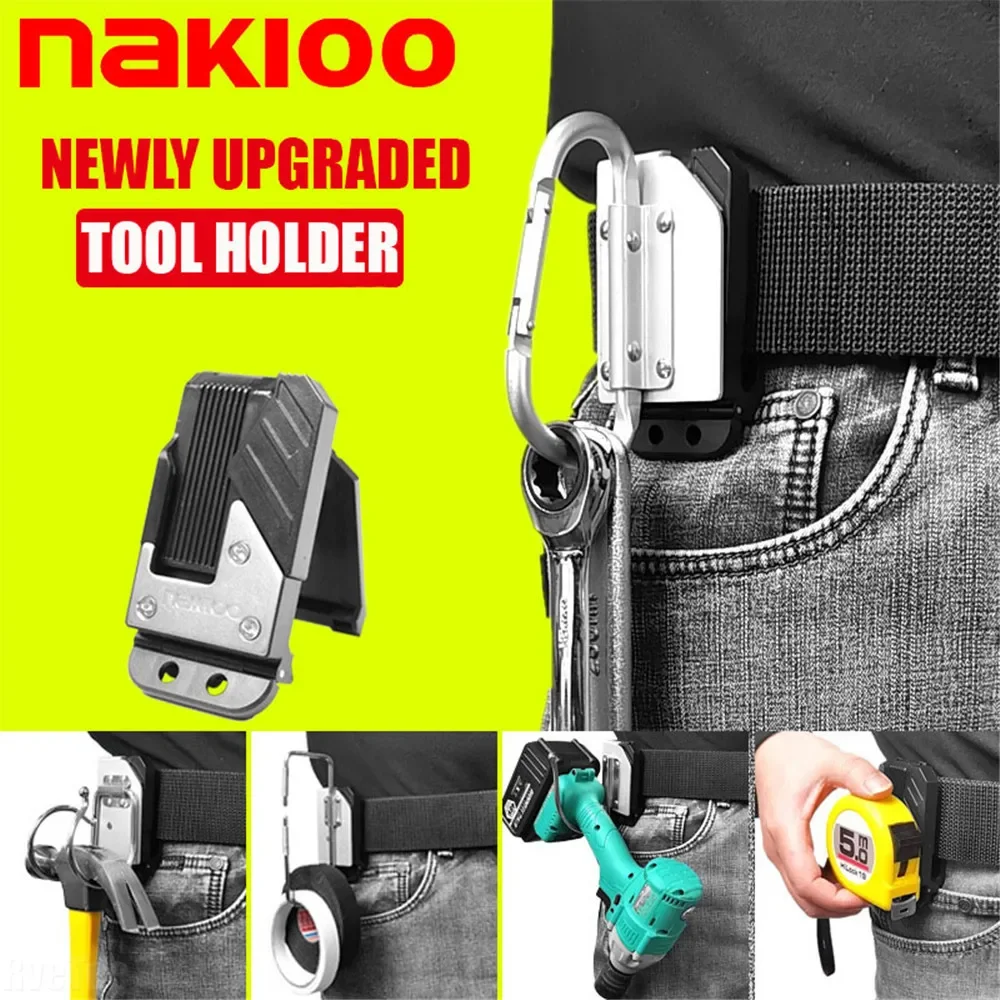 New High Quality Tool Buckle Hanger Holder for Belt Tape Measure Electric Drill Tape Electric Wrench Hammer