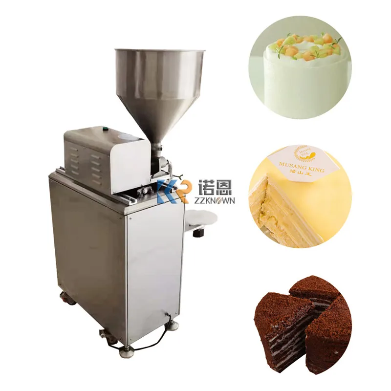 Automatic Cake Decorating Machines Cream Spreading Machine Bread Making Butter Baking Equipment For Daubing