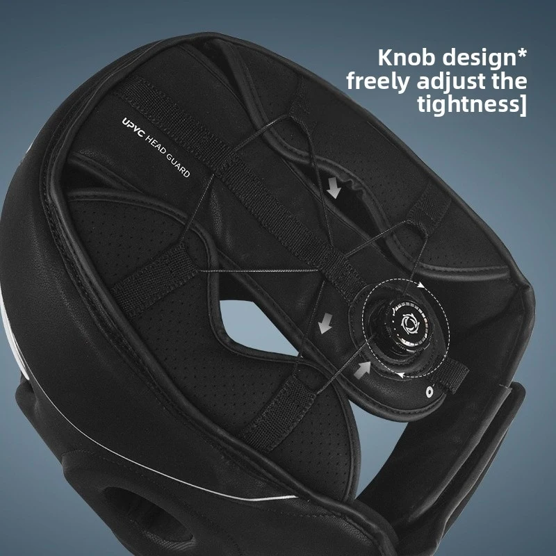Full Face Protective Mask Helmet Transparent for Adults Kids Boxing Taekwondo MMA Training Head Protection