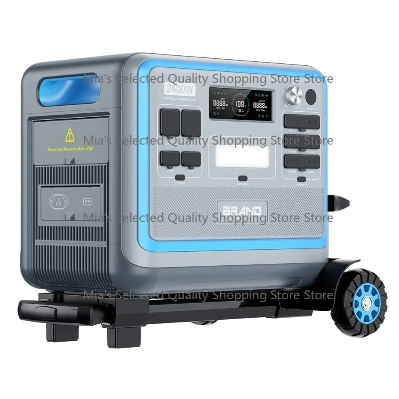 Hyper Flash Charging Solar Generator with UPS 2400W 1000W Power Station