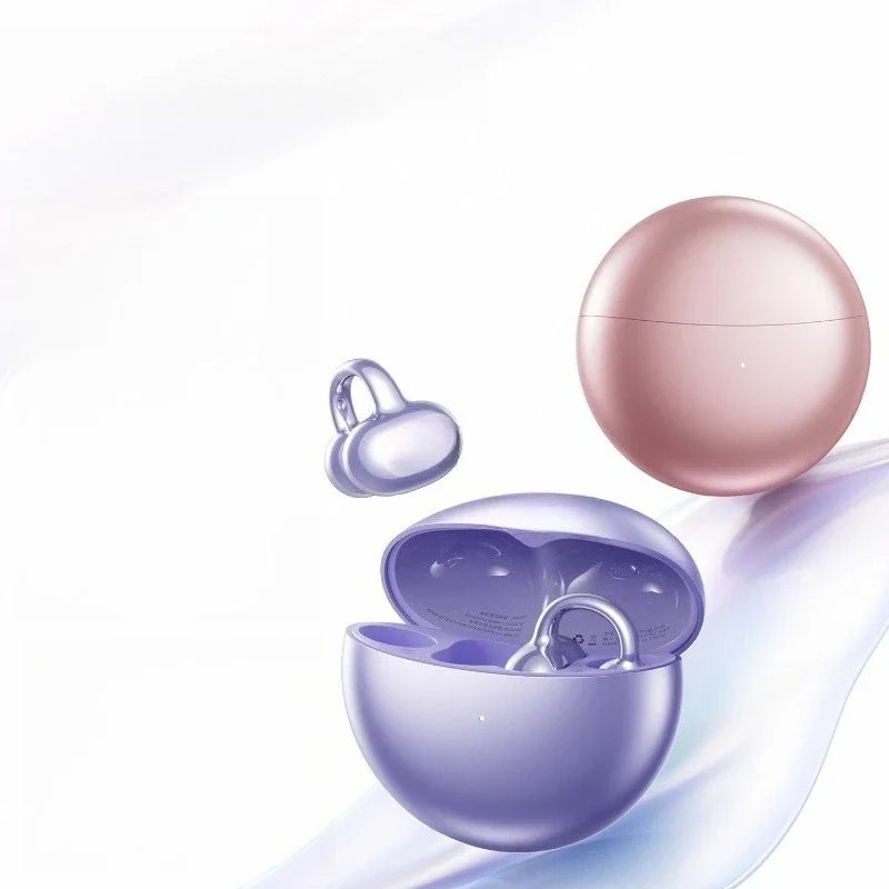 

Bluetooth headset Ear clip wireless air and bone conduction open movement