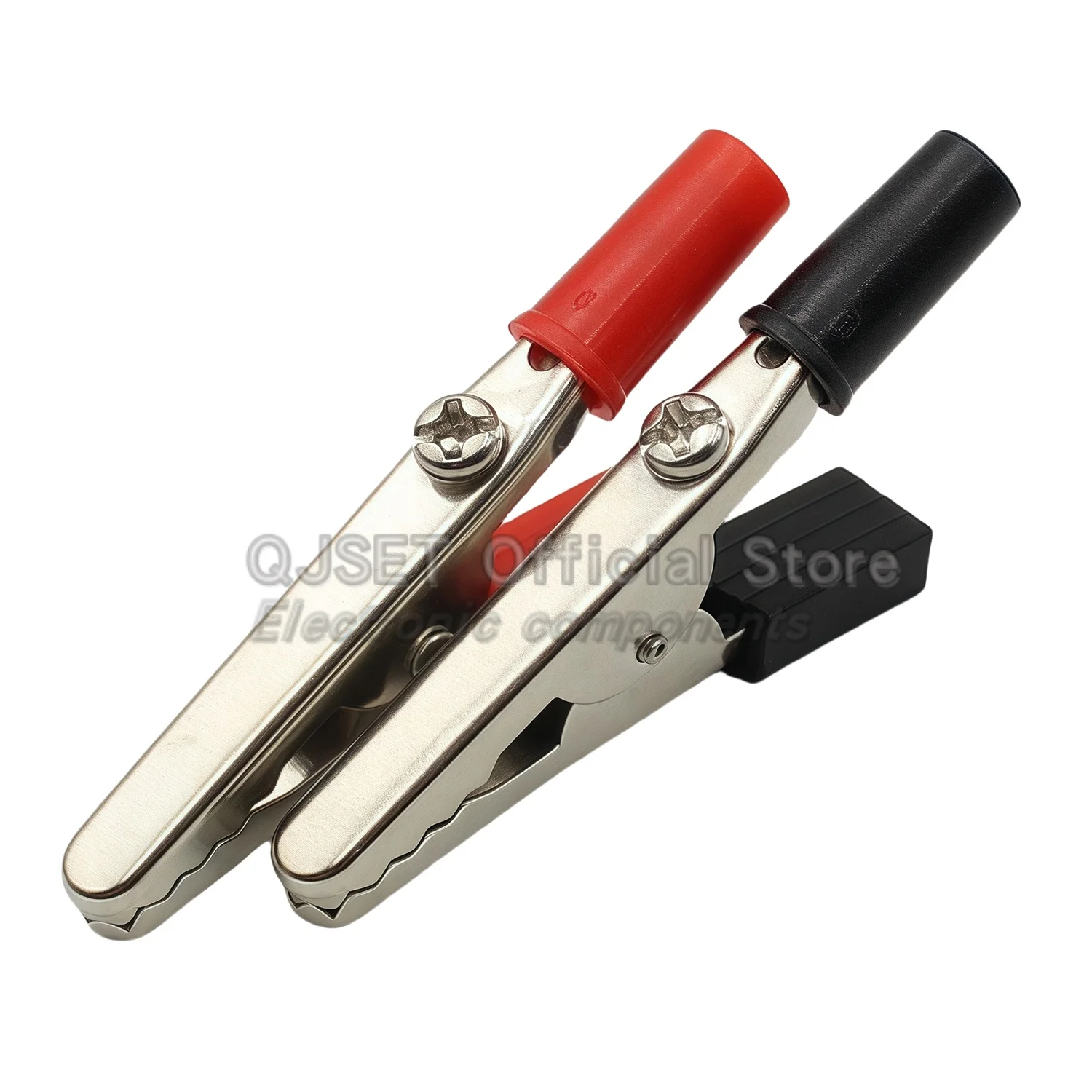 10 pezzi 029 clip a coccodrillo in metallo clip di prova, clip di prova per prodotti elettronici con viti e porte di saldatura, clip per cavi per elettricisti