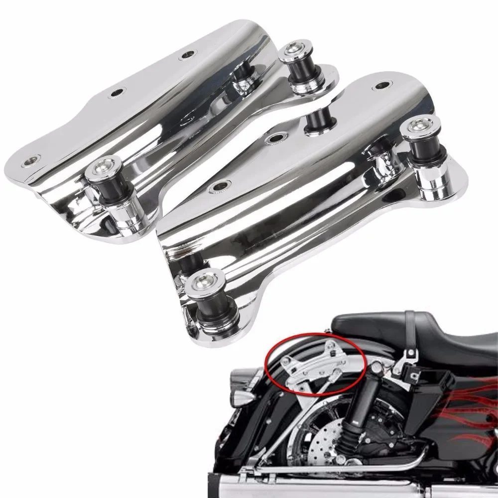 Motorcycle 4 Point Docking Hardware Kit For Harley Touring Road King Glide FLHR FLHRC FLHT FLHX FLTR 2009 2010 2011 2012 2013