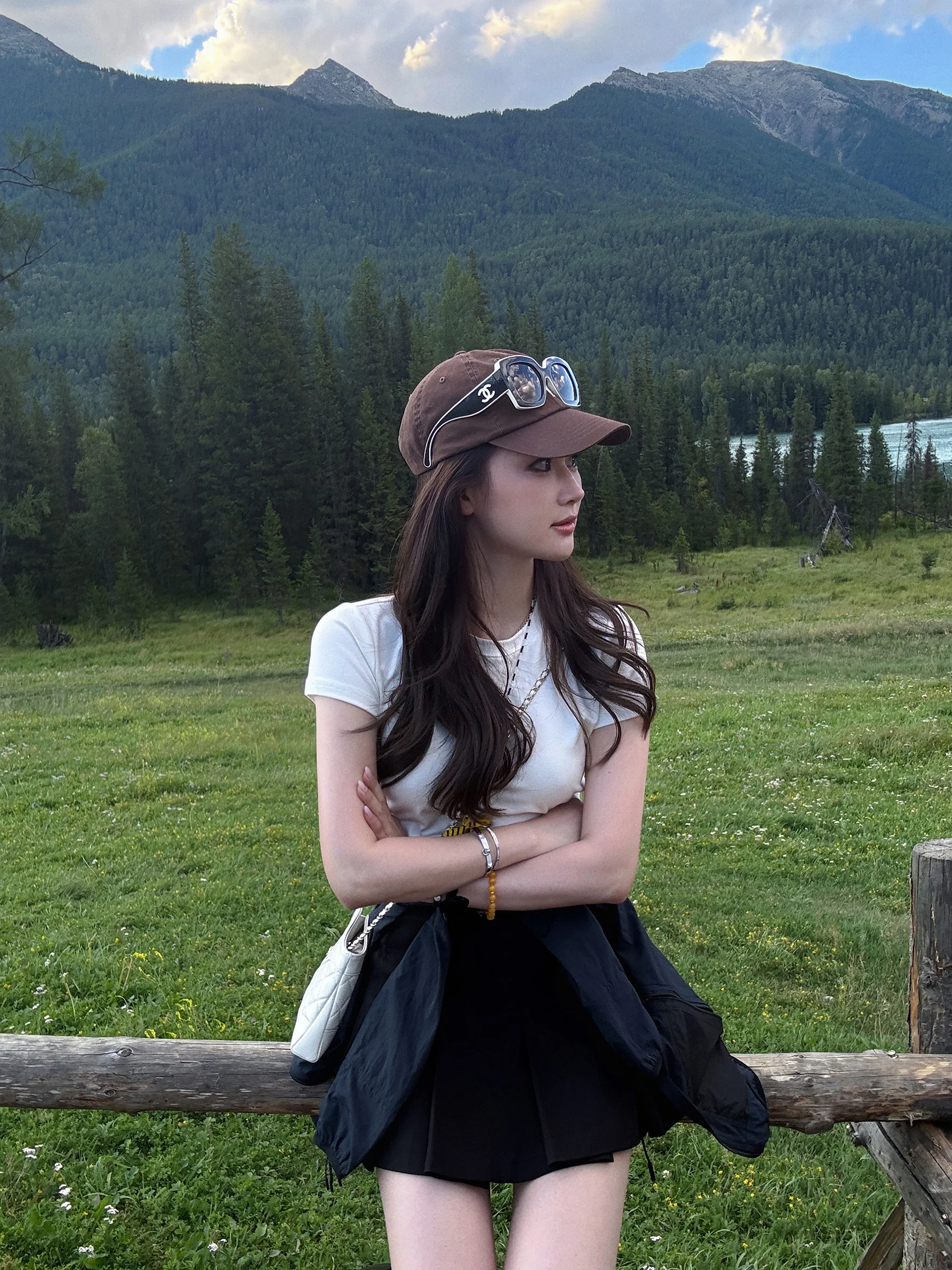 

Женская классическая футболка Rubbit Chic oulder Slim Fit ort Sve round Ne Casual Sle, летний хлопковый топ высокого класса