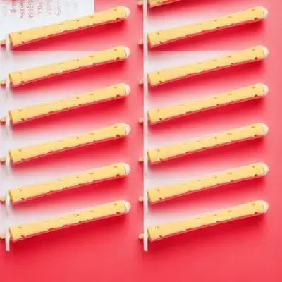 

12pcs Practical Strong Durable Plastic Curling Tools Long/Short Portable Lightweight Home Travel Use Perm Rods Women Curling