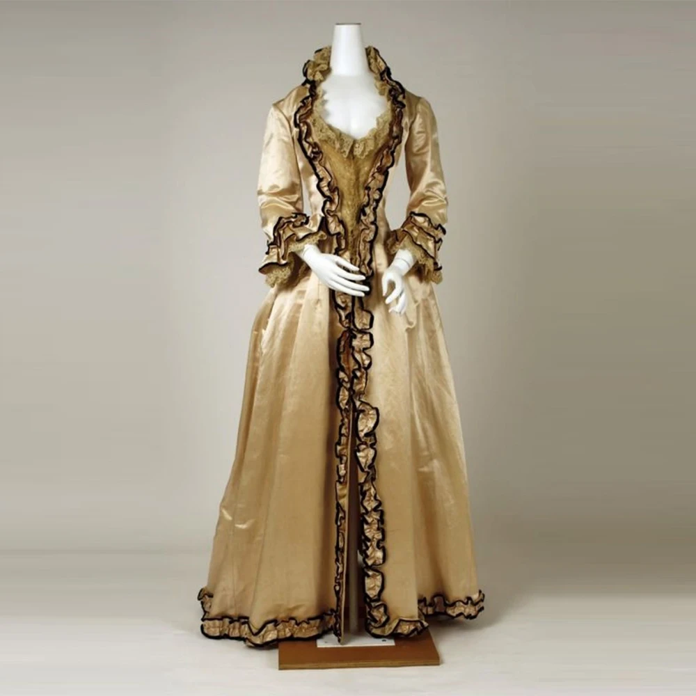 

1880s Duchess Tea Dress Victorian Royal Court Queen Visiting Costume Colonial Civil War Southern Belle Ball Gown Reenactment
