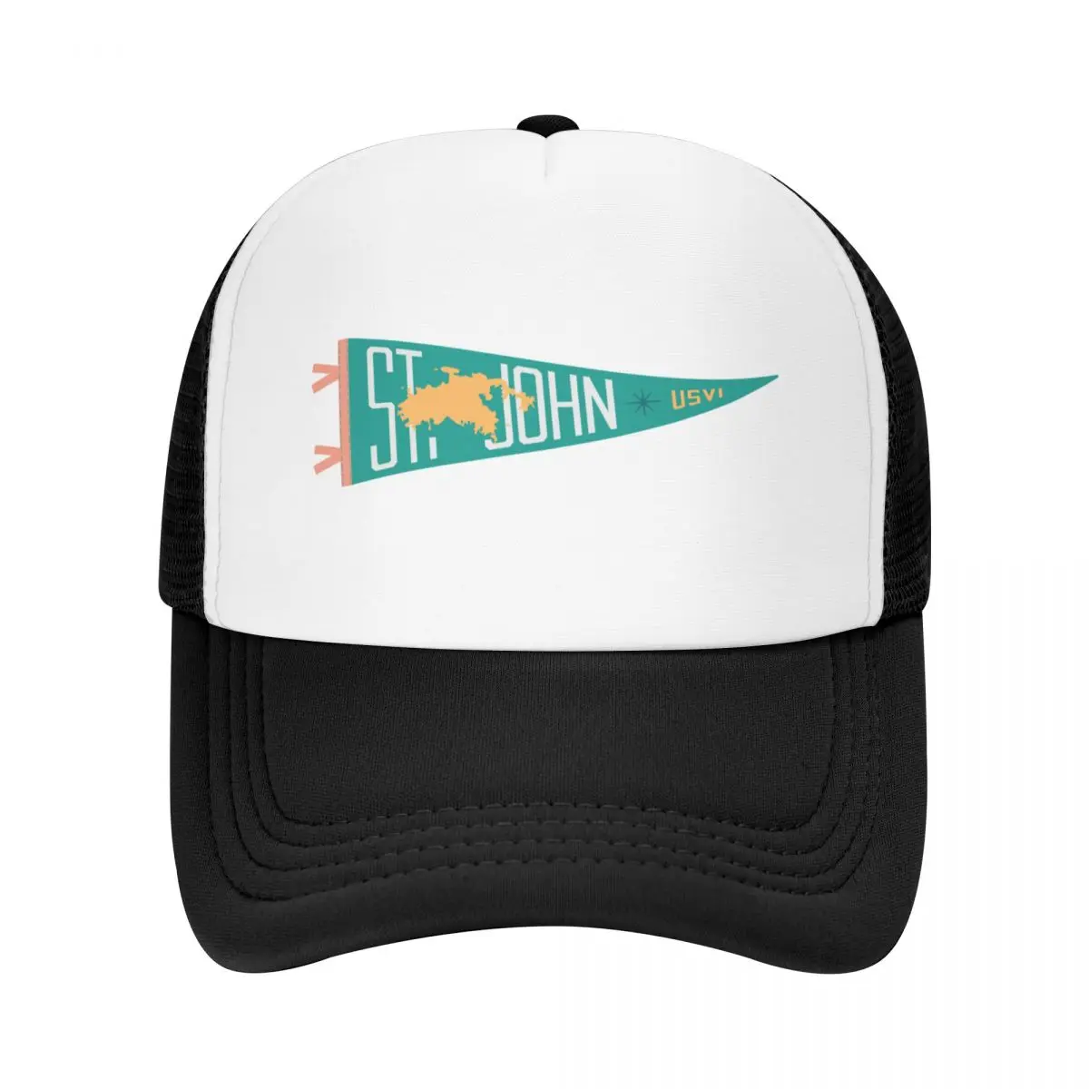 

St. John USVI Baseball Cap Hood Christmas Hat Luxury Man Hat Hip Hop Trucker Hats For Men Women's