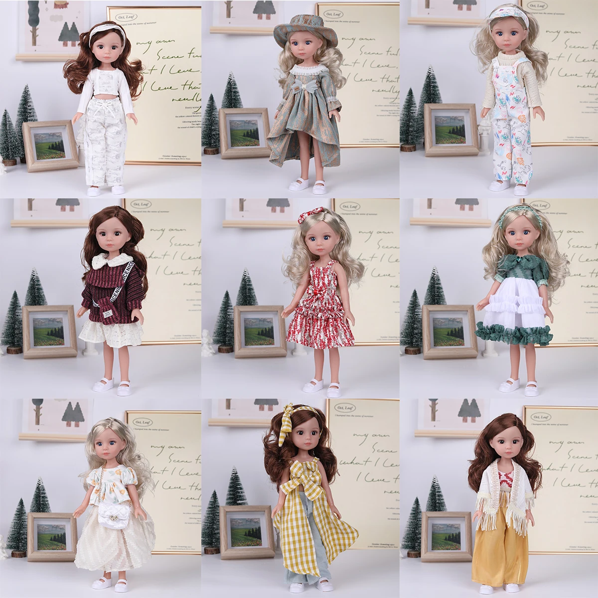 

Кукольная одежда для 14-дюймовых игрушек для кукол, модная одежда для кукол, юбки, аксессуары для кукол «сделай сам», одежда, игрушки для детей