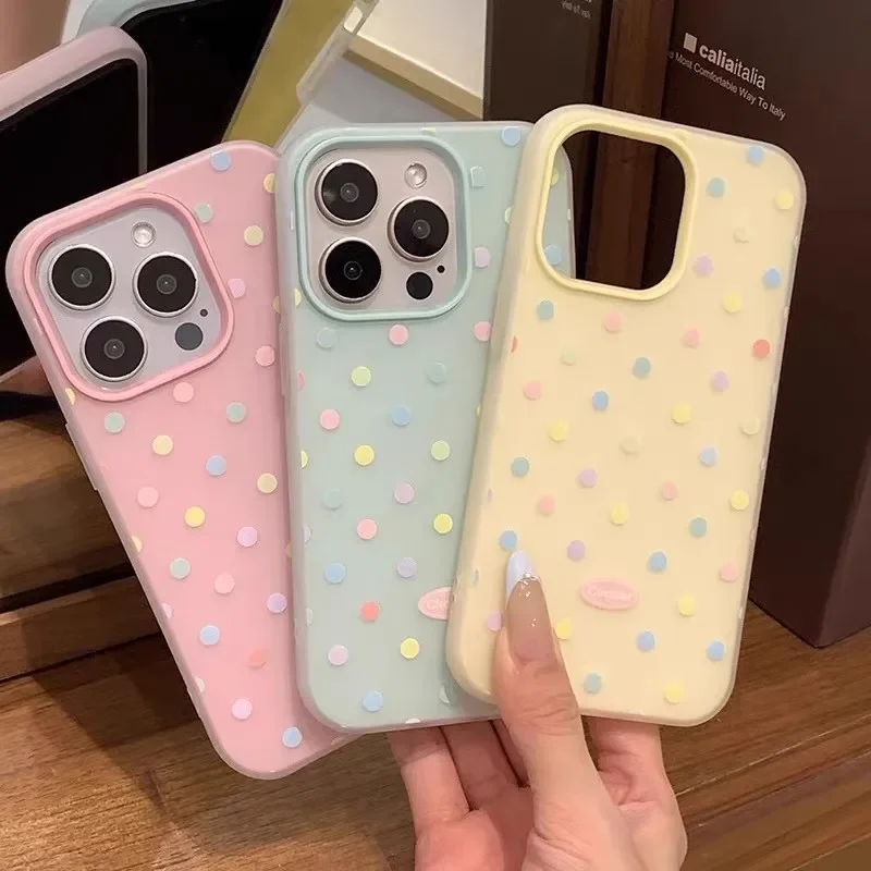 حافظة على شكل فيونكة على شكل قلب منقط لهاتف Honor 400 Lite Pro 90 Lite 5G X9D X7B X9B Magic 6 Lite Matte 2 في 1 غطاء جيلي #5