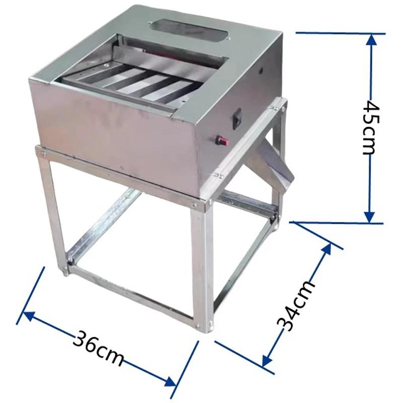 45W Saving Power Automatic Peeling Pea Machine Healthy Durable Pea Sheller For Beans Soy Peas Green Pea Peeling Machine