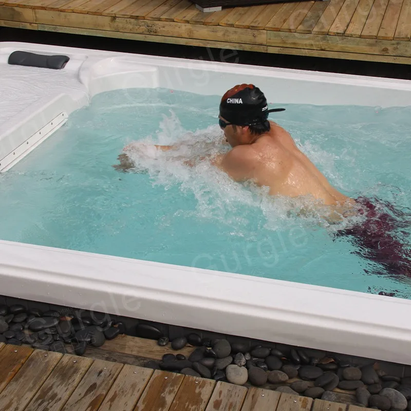7.5m Container Swimming Pool Whirlpool Spa Outdoor Jacuzzier Hot Tubs Swim SPA Pool view 3