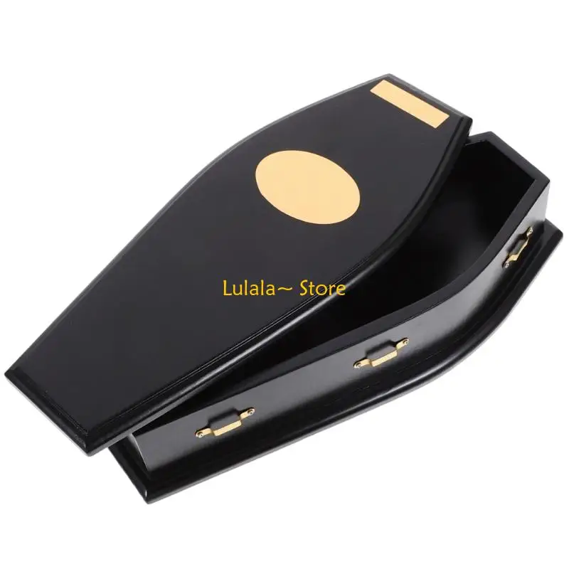 Y4QA Houten Poppenhuis Doodskist Model Figuur Craft Model Project Creatieve Decoratie Voor Liefhebber En Ouder Kind Fantasiespel