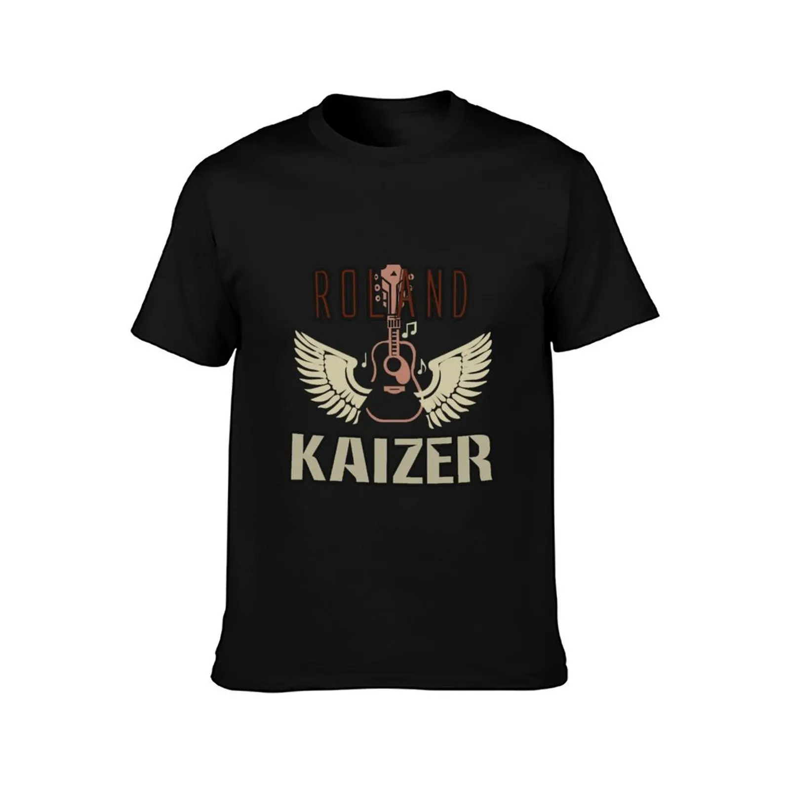 Roland kaiser T-Shirt Summer Casual Cotton Tee Oversized Streetwear Tops Vintage Graphic Print Loose Fit Short Sleeve