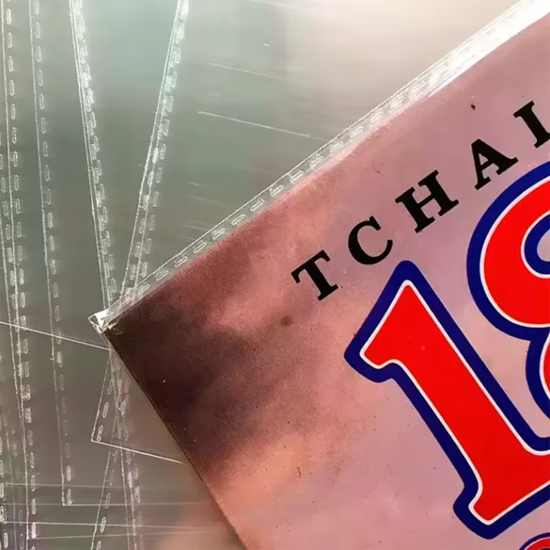 50 Uds. Funda protectora de grabación de Gel OPP para tocadiscos LP bolsa de discos autoadhesiva de discos de vinilo 12 "32,3 cm * 32cm