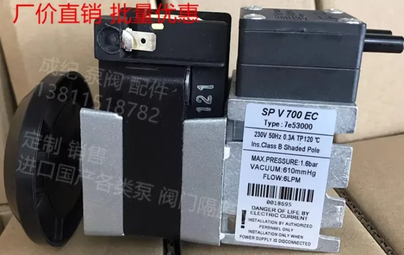 مضخة تفريغ CAPEX L2 الحجاب الحاجز SPV700EC مضخة تفريغ EPDM مضخة أخذ العينات. قطعة واحدة #2