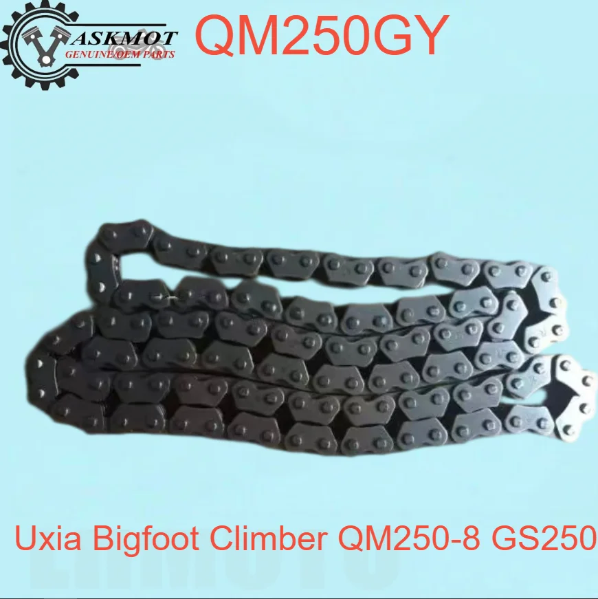 Timing Chain Tensioner Guide Plate And Valves Kit For Uxia QM250-8 GS250 Bigfoot Climber Motorcycle Engine Spare Parts