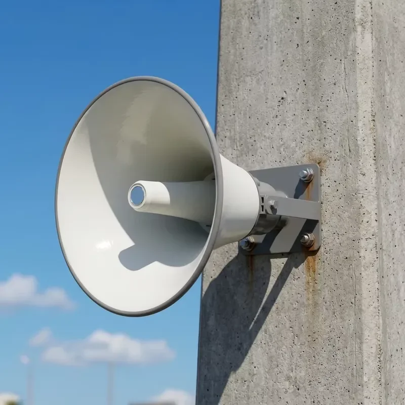 30W 100v 8ohm high quality waterproof IP67 directional heavy duty speaker, suitable for outdoor sound reinforcement system,