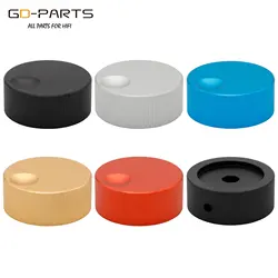 Machined Solid Full Aluminum Volume Knob Button for Amplifier CD Player Turntable Radio DAC Potentiometer 33x13mm Black Silver