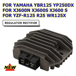 For Yamaha YBR 125 YP250DX XJ 600 N S YZF-R125 R25 WR125 WR 125 X R Motorcycle Accessories Voltage Regulator Rectifier Stabilize