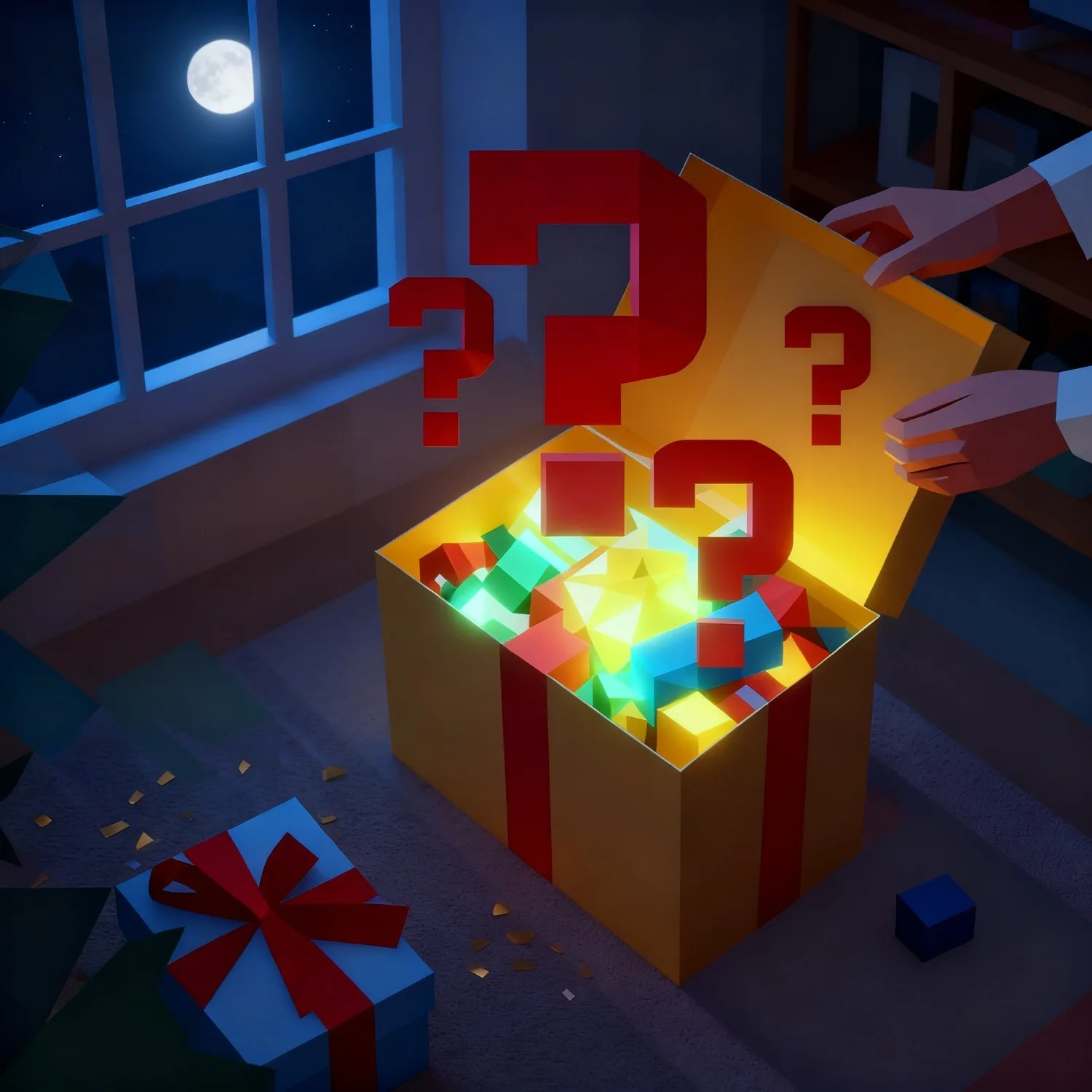 صندوق أعمى غامض للوازم اليومية – سلع منزلية عشوائية، أدوات مكتبية، أدوات صغيرة وإكسسوارات منزلية، هدية صندوق مفاجآت ممتع #2