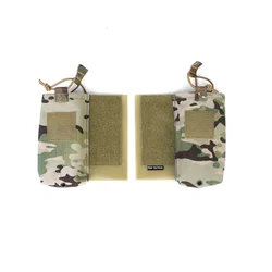 A Pair Tactical Radio Pouch For JPC Vest Tool Kits And Radio Pockets MOLLE Radio Pouch