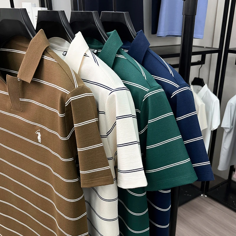 Polo de luxe pour homme à manc - Embroidery Moisturizer avis et prix