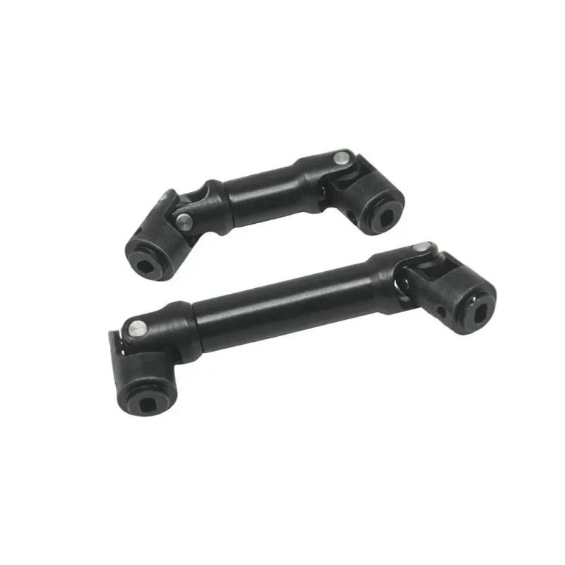 Axial SCX30 1144 Arbre de transmission en acier dur noir 2 pièces/ensemble