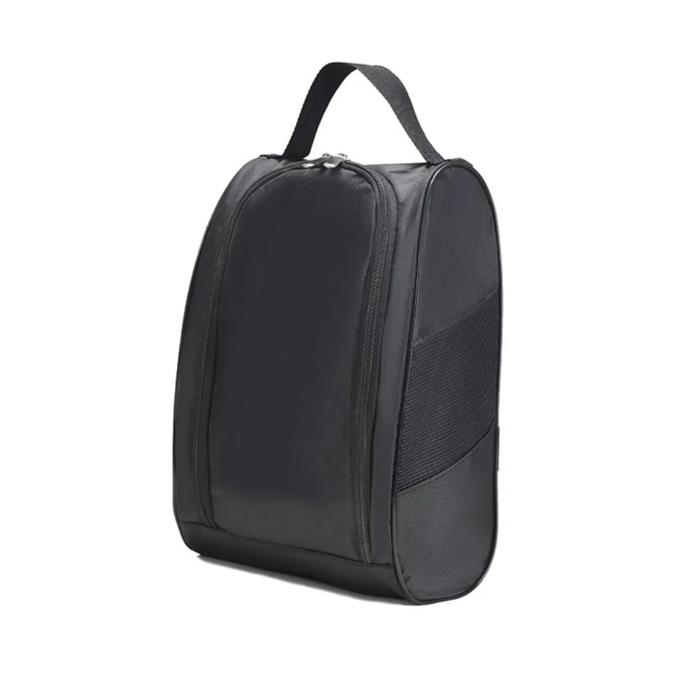 New Hand-Held Shoe Carrier Bag Lightweight Oxford Cloth Shoe Storage Bag Breathable with Zipper Golf Shoe Bag view 2
