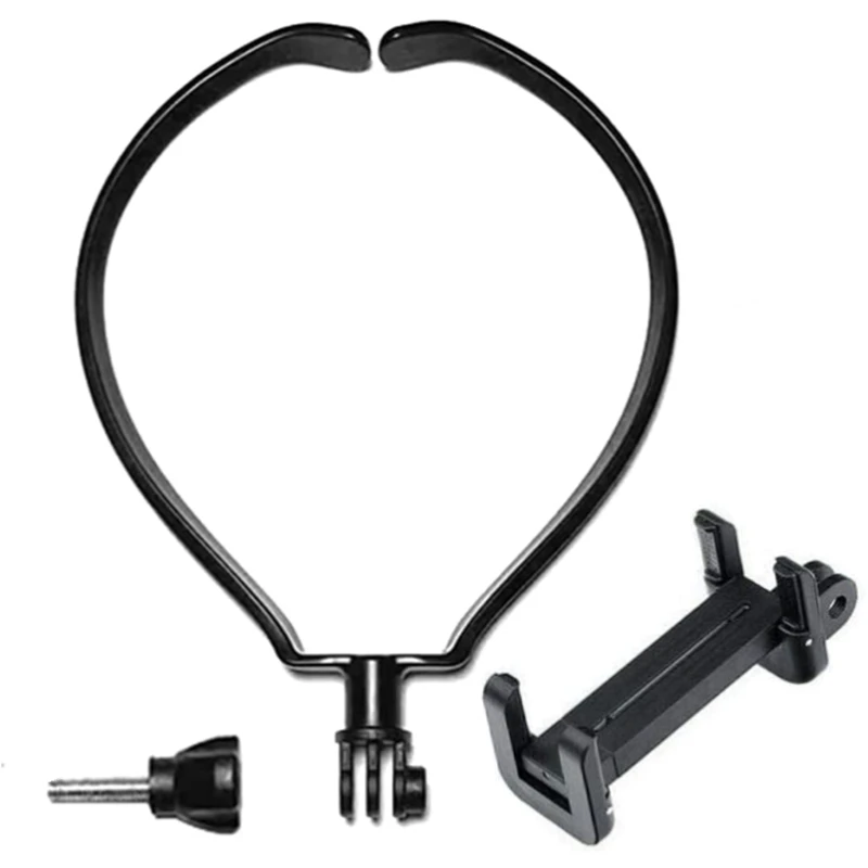 Neck Hold Mount Lanyard Strap for GoPro 10 9 8 7 6 5 Action Camera and Phone Video Shooting Smartphone Selfie Neck Holder