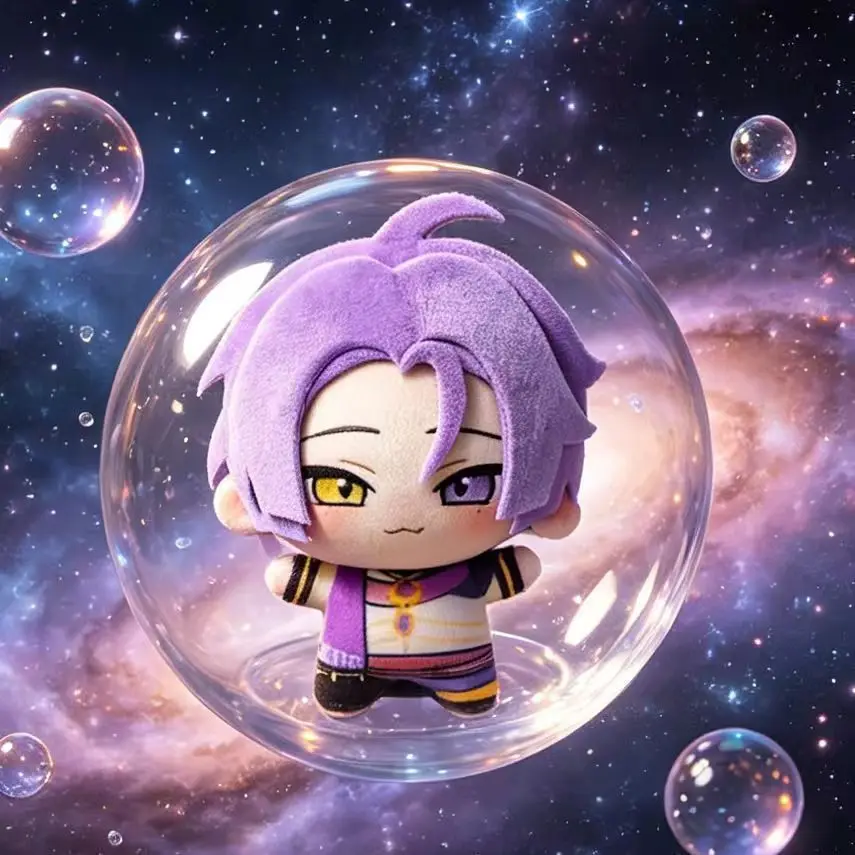 10cm Nu: Carnival Eiden Plush Doll Pendant Kawaii Kuya Stuffed Toys Cotton Figure Backpack Props Keychain Birthday Gift Xmas